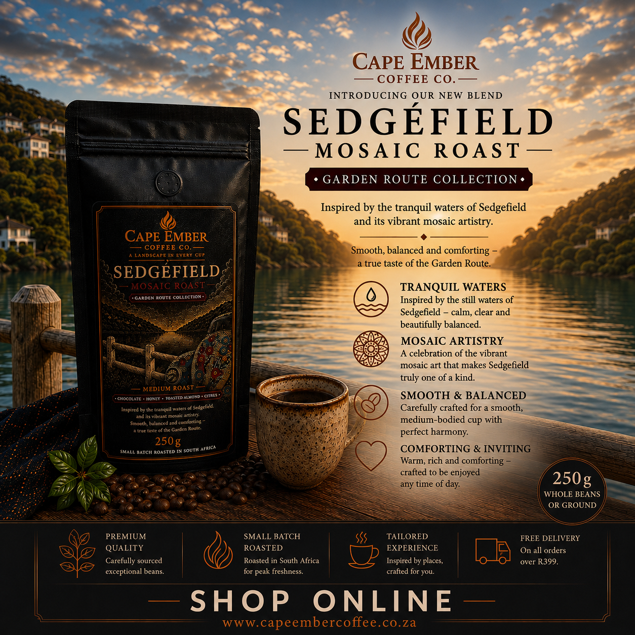 Sedgefield Mosaic Roast - Medium 250G