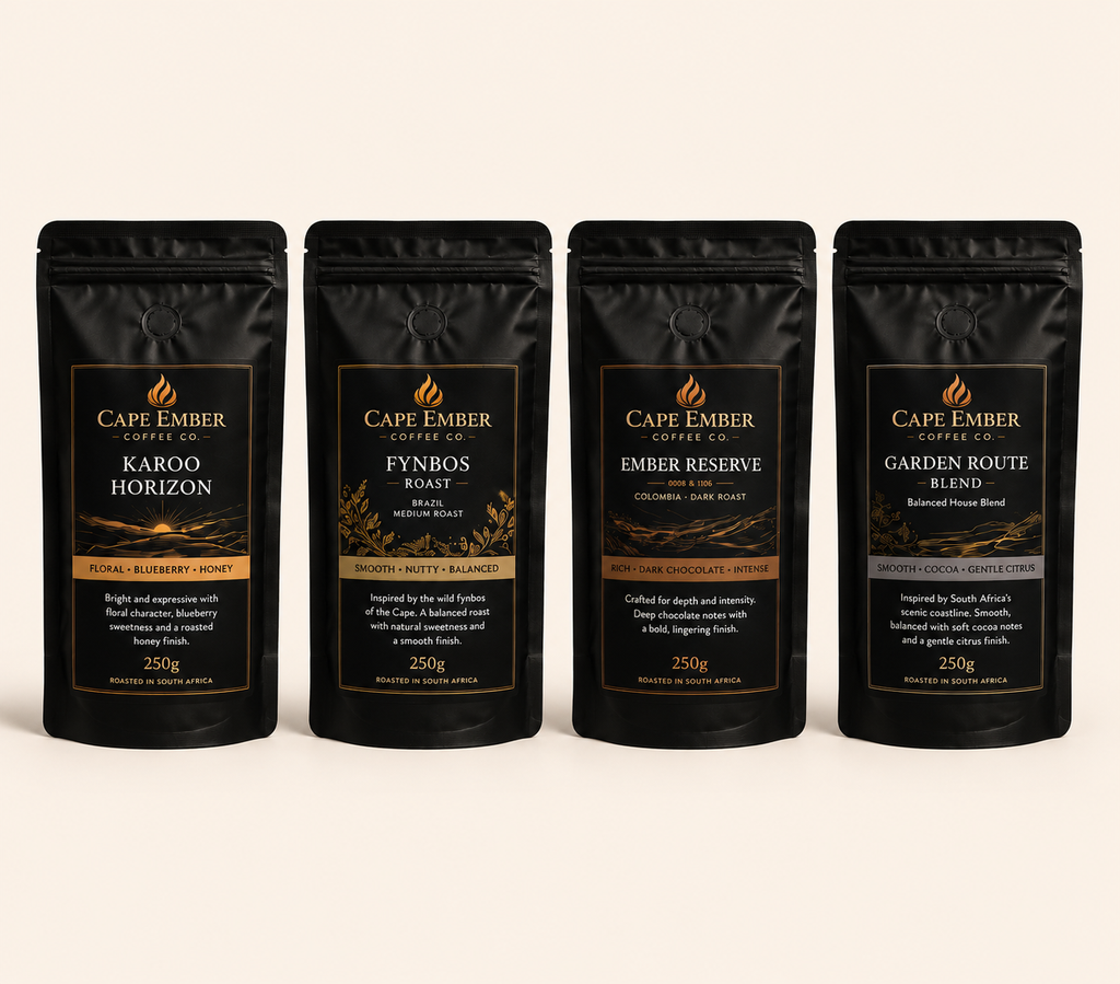 The Landscape Bundle - Premium South African Roasted Coffee 4 x 250G