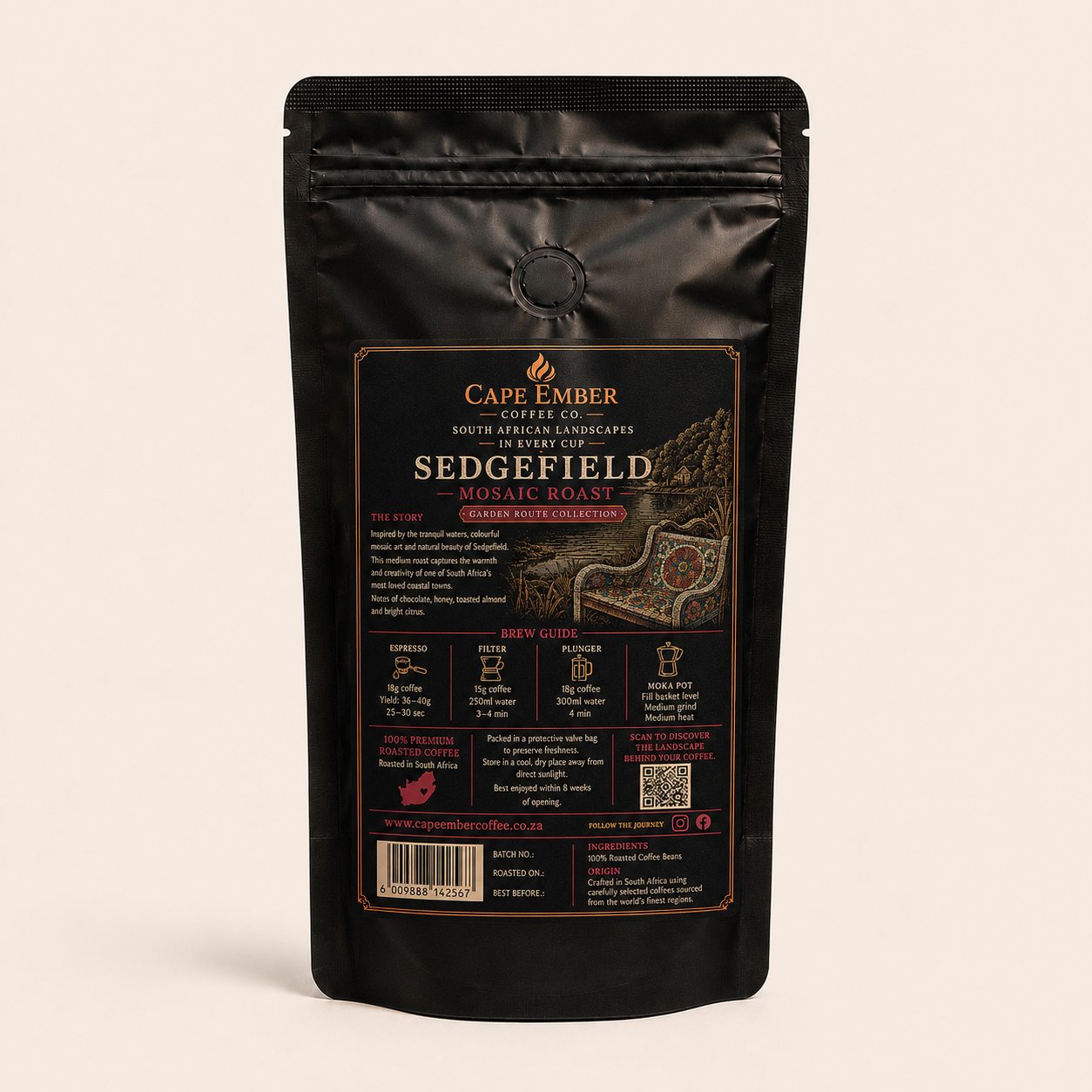 Sedgefield Mosaic Roast - Medium 250G