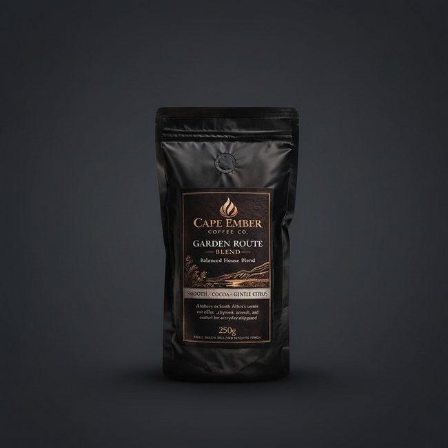 Garden Route Blend – Medium Roast Coffee Beans (250g) South Africa