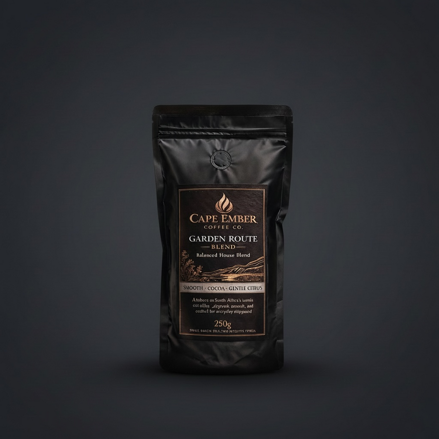 Garden Route Blend – Medium Roast Coffee Beans (250g) South Africa