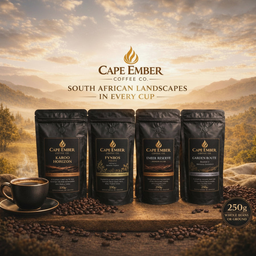 Cape Ember Landscape Coffee Bundle (4 x 250g) – Premium South African Blends
